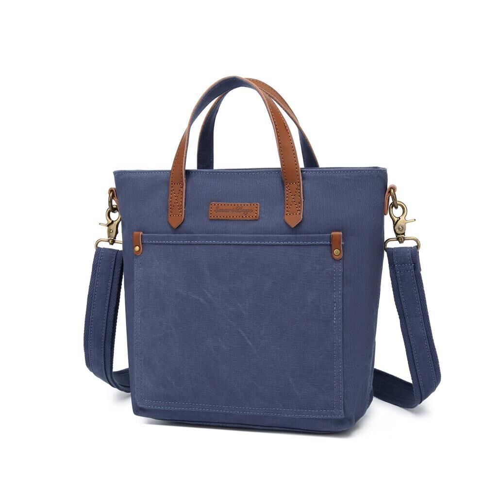 Kanvas Kumaş Kadın Çantası Elden Tutmalı Smart Bags 1328 Laci