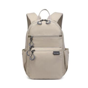 Smart Bags Küçük Boy Ekstra Hafif Uniseks Sırt Çantası 3137 Bej