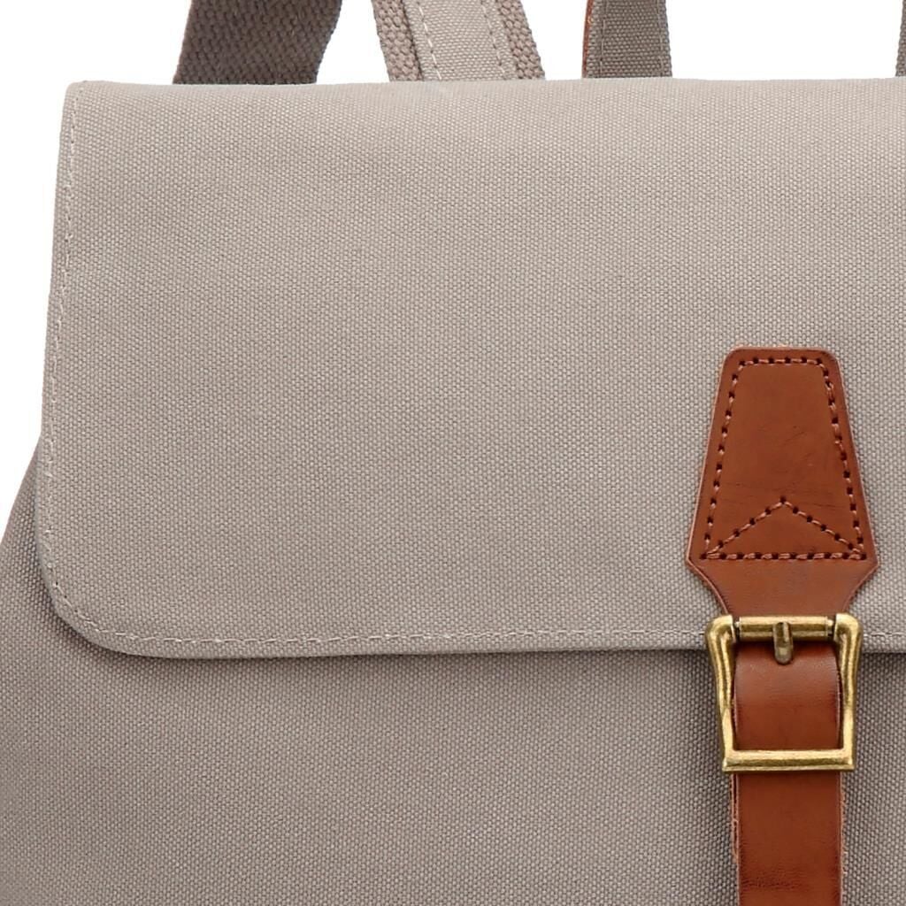 Kanvas Kumaş Kadın Sırt Çantası Smart Bags 1329 Gri