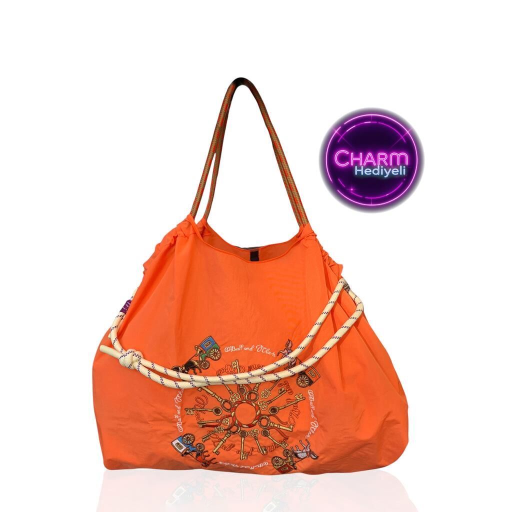 Orta Boy Günlük veya Plaj için Kadın Çantası 21-K Barcelona