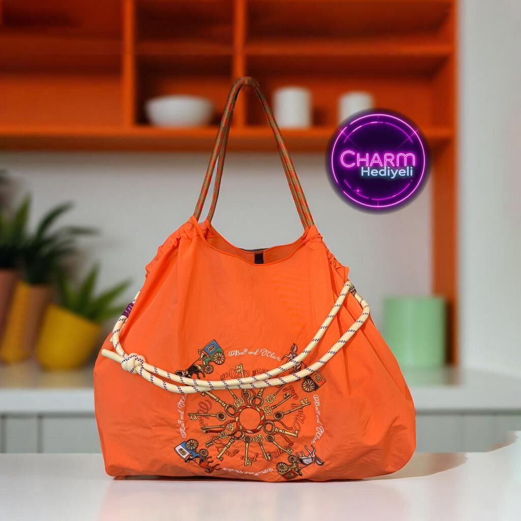 Orta Boy Günlük veya Plaj için Kadın Çantası 21-K Barcelona