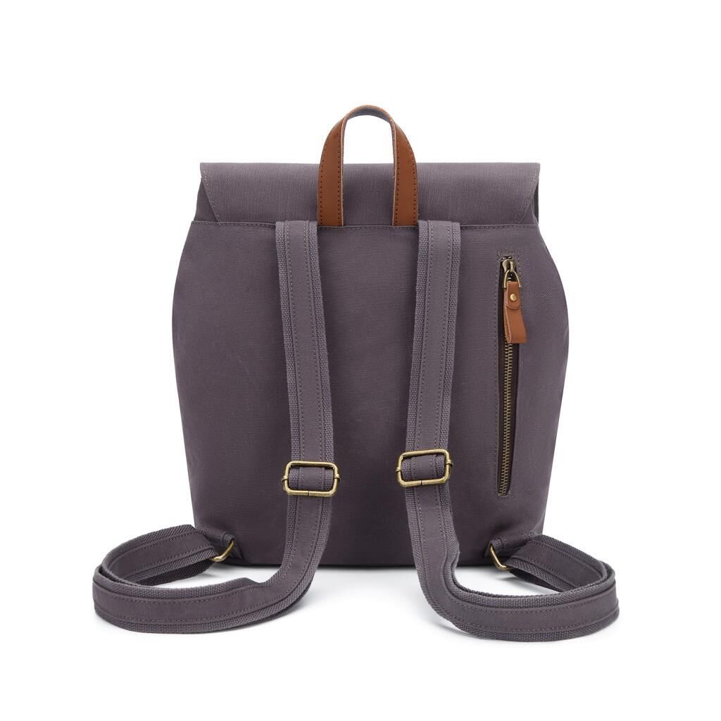 Kanvas Kumaş Kadın Sırt Çantası Smart Bags 1329 Kahve