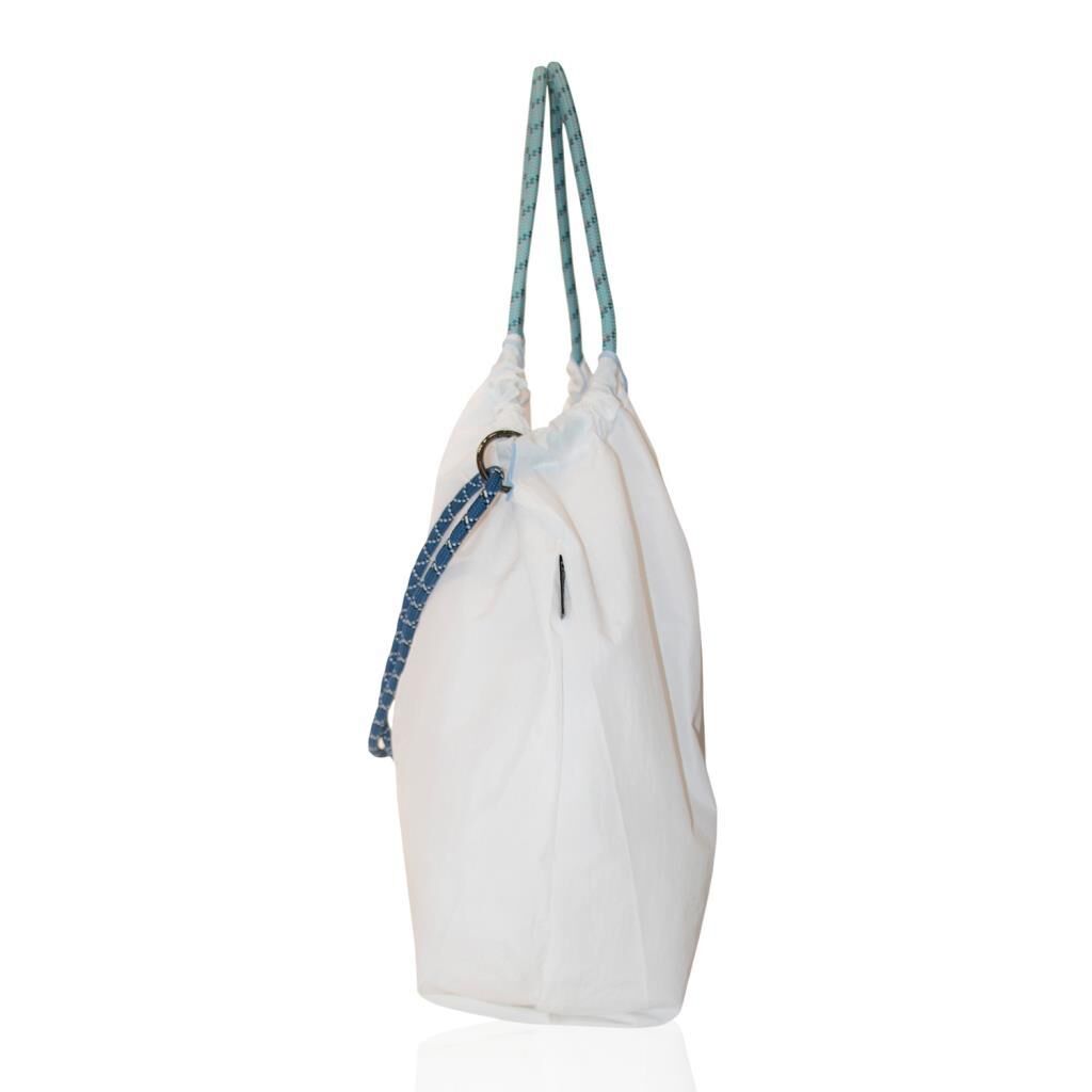 Orta Boy Günlük veya Plaj için Kadın Çantası 21-K Barcelona Beyaz