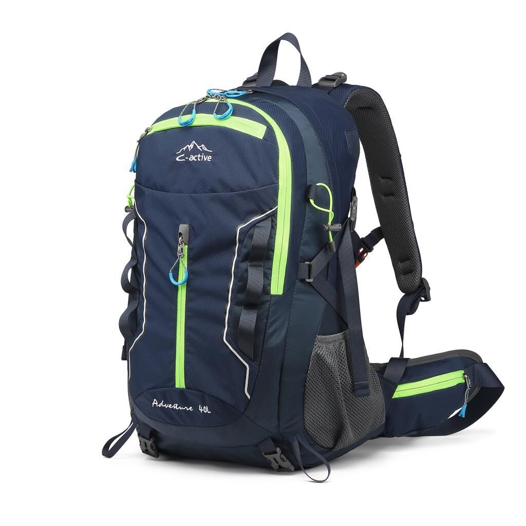 C-Active 40 Litre Kamp Seyahat Outdoor Dağcı Sırt Çantası 8696 Lacivert