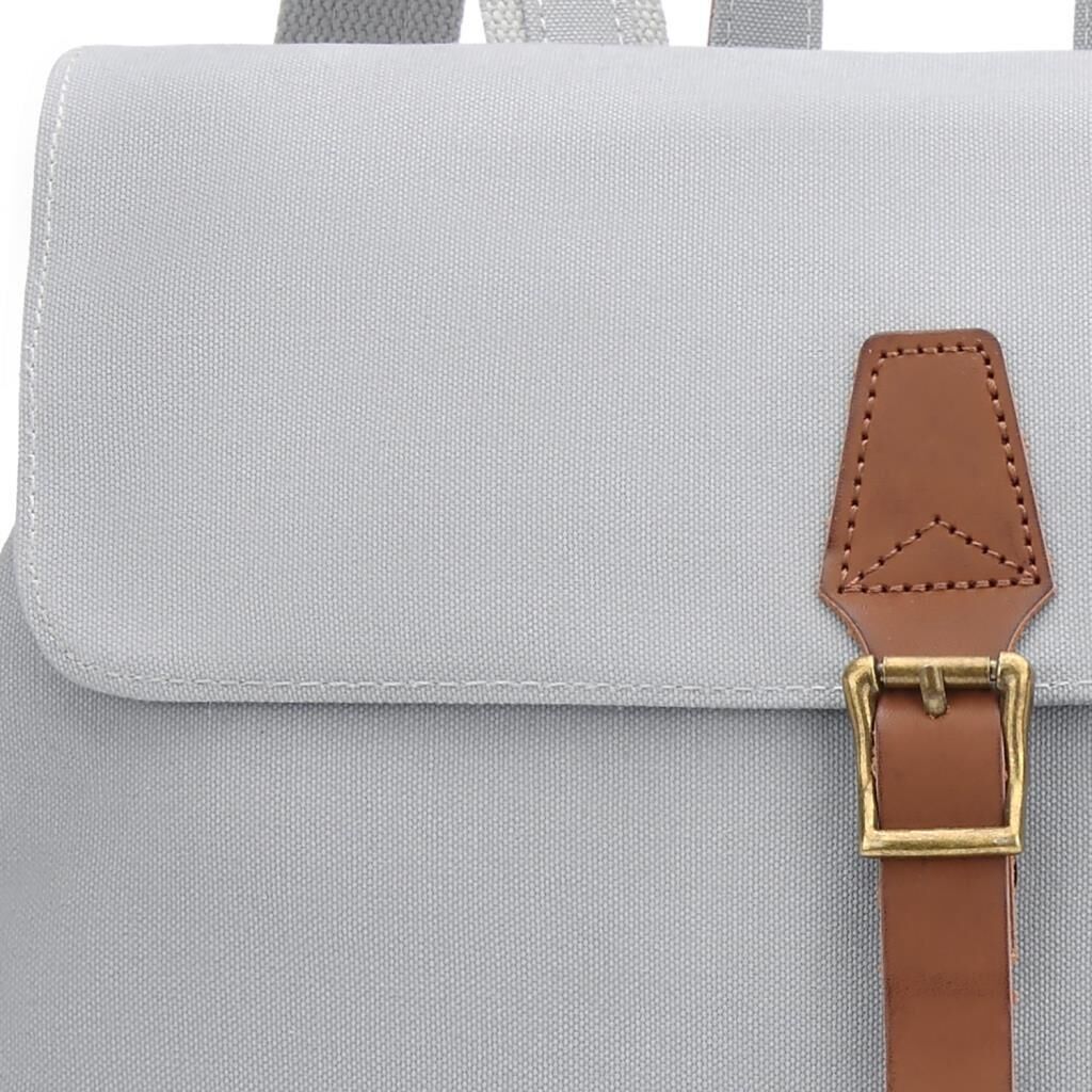 Kanvas Kumaş Kadın Sırt Çantası Smart Bags 1329 A.Gri