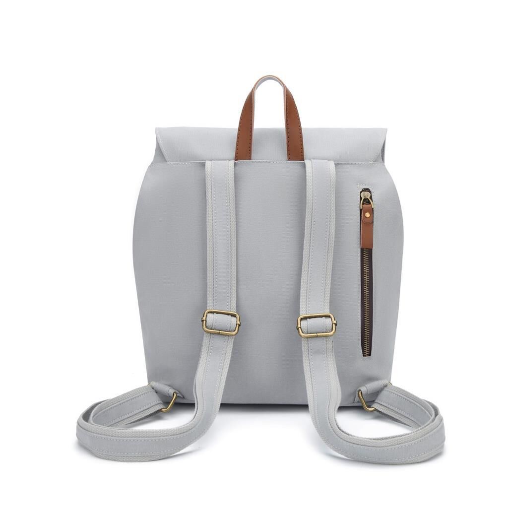 Kanvas Kumaş Kadın Sırt Çantası Smart Bags 1329 A.Gri