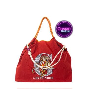 Orta Boy Günlük veya Plaj için Kadın Çantası 21-K Barcelona Bordo