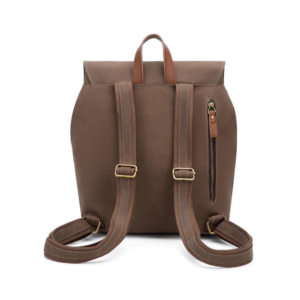 Kanvas Kumaş Kadın Sırt Çantası Smart Bags 1329 A.Kahve