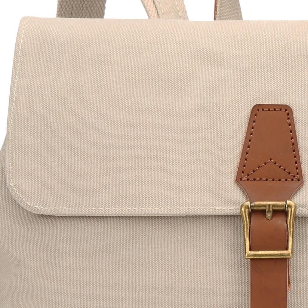 Kanvas Kumaş Kadın Sırt Çantası Smart Bags 1329 Bej