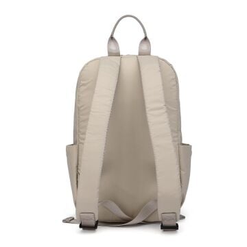 Smart Bags Ekstra Hafif Kumaş Uniseks Sırt Çantası 3142 Bej