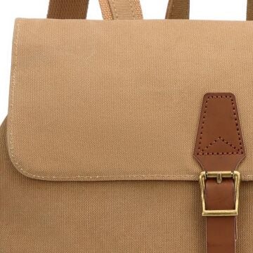 Kanvas Kumaş Kadın Sırt Çantası Smart Bags 1329 Camel