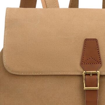 Kanvas Kumaş Kadın Sırt Çantası Smart Bags 1329 Camel