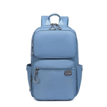 Smart Bags Ekstra Hafif Kumaş Uniseks Sırt Çantası 3142 J.Mavi