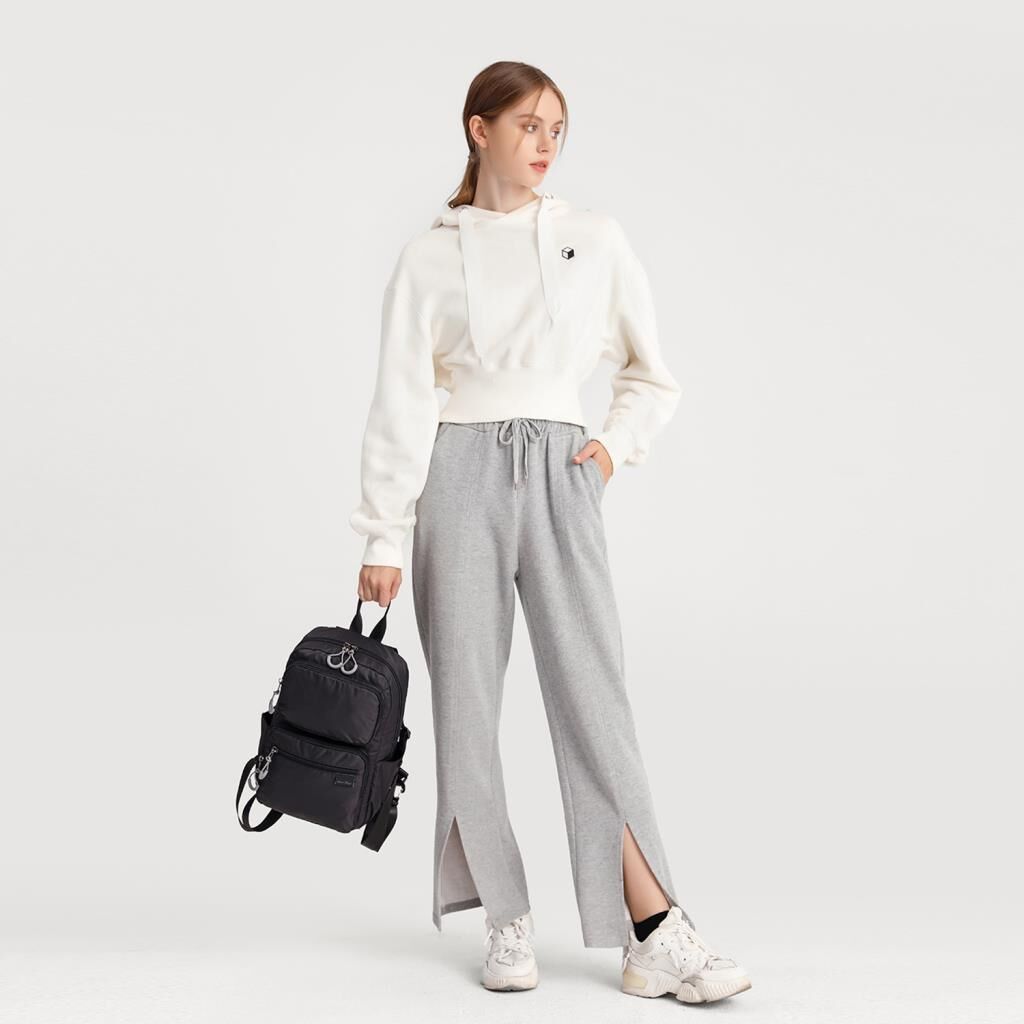 Smart Bags Ekstra Hafif Kumaş Uniseks Sırt Çantası 3142 Kahve