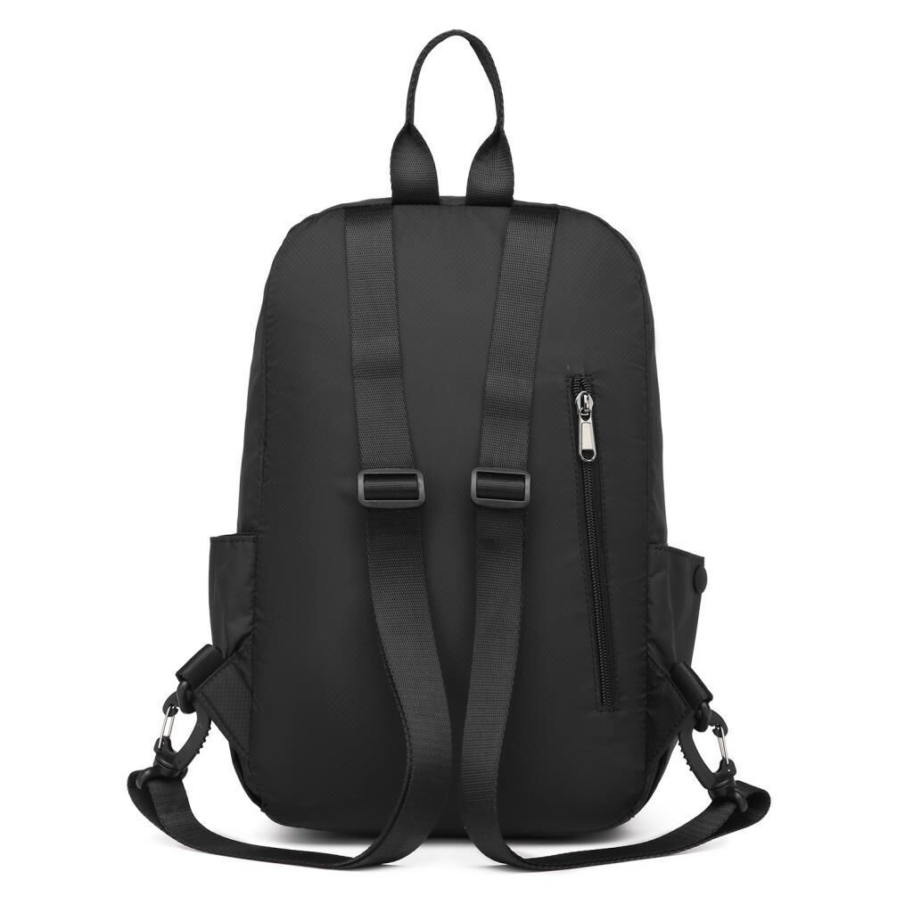 Smart Bags Ekstra Hafif Kumaş Uniseks Sırt Çantası 3142 01 Siyah