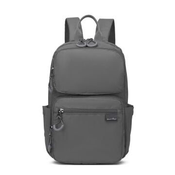 Smart Bags Ekstra Hafif Kumaş Uniseks Sırt Çantası 3142 12 Gri