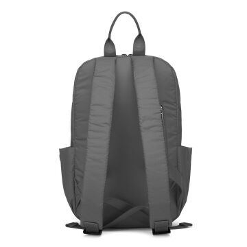 Smart Bags Ekstra Hafif Kumaş Uniseks Sırt Çantası 3142 12 Gri