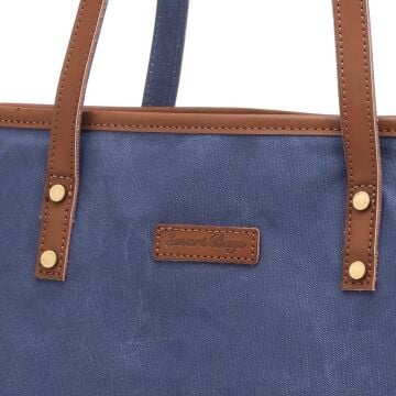 Kanvas Kumaş Kadın Omuz Çantası Smart Bags 1330 Laci