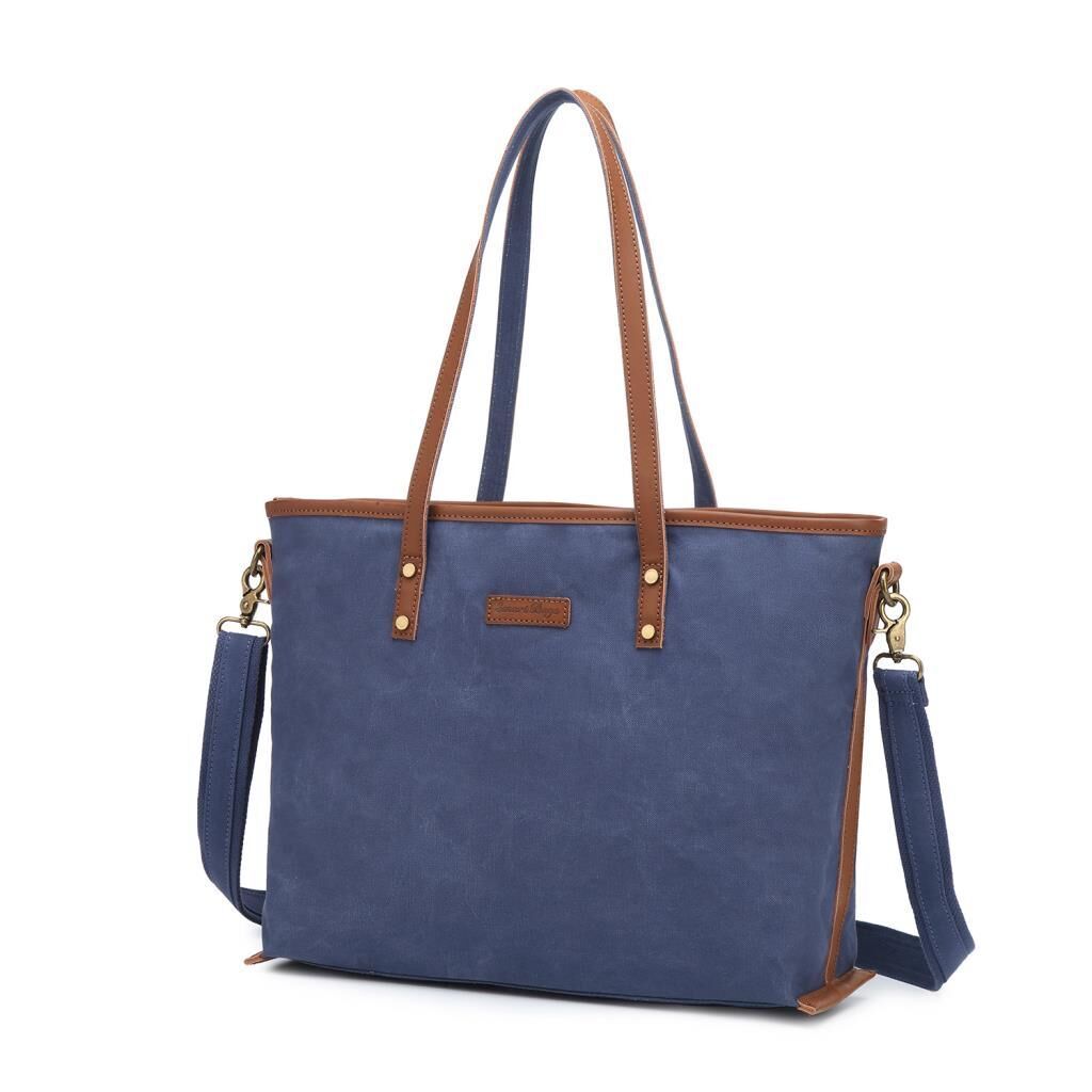 Kanvas Kumaş Kadın Omuz Çantası Smart Bags 1330 Laci