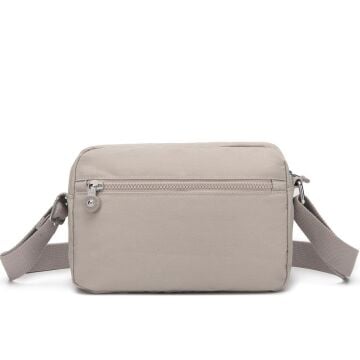 Smart Bags Postacı Kadın Çantası Krinkıl Kumaş 3166 Bej