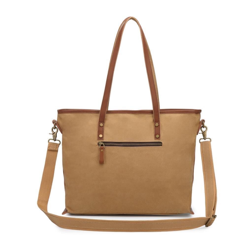 Kanvas Kumaş Kadın Omuz Çantası Smart Bags 1330 Camel