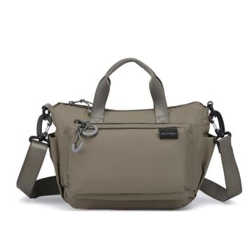 Smart Bags Ekstra Hafif Kumaş Kadın Postacı Çantası 3136 Kahve