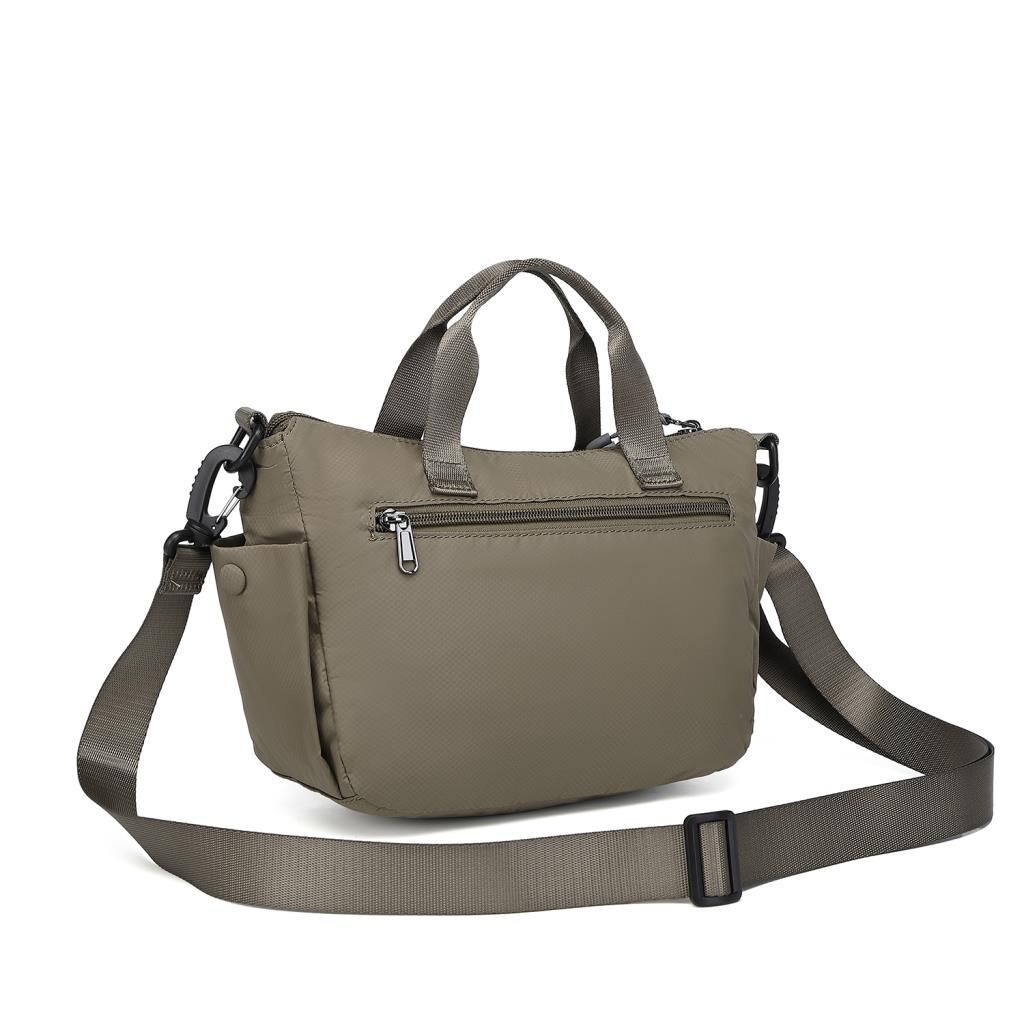 Smart Bags Ekstra Hafif Kumaş Kadın Postacı Çantası 3136 Kahve