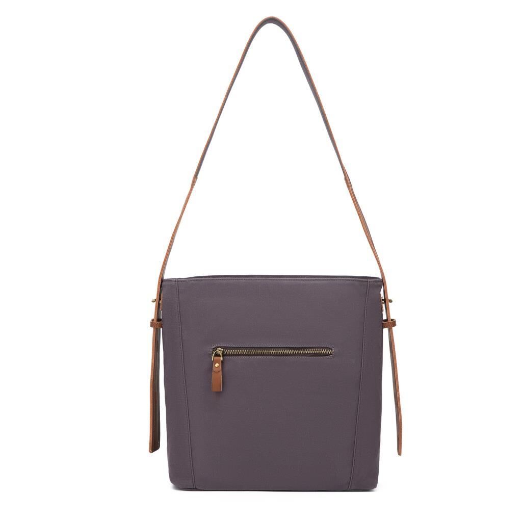 Kanvas Kumaş Kadın Omuz Çantası Smart Bags 1331 Kahve