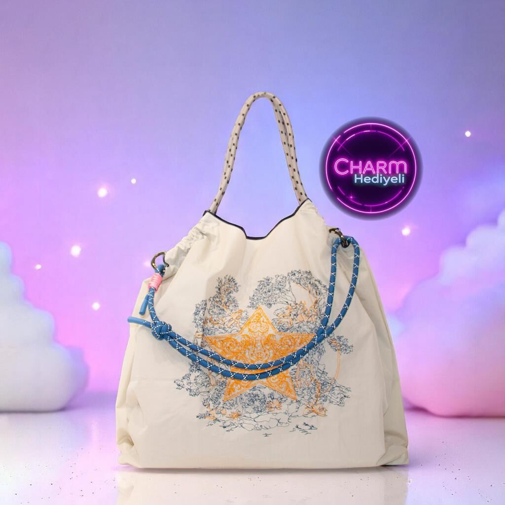 Orta Boy Günlük veya Plaj için Kadın Çantası 21-K Barcelona İlkbahar