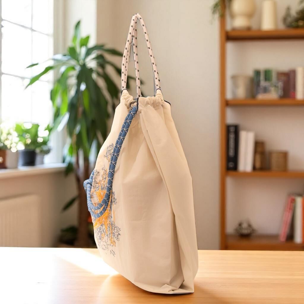 Orta Boy Günlük veya Plaj için Kadın Çantası 21-K Barcelona İlkbahar