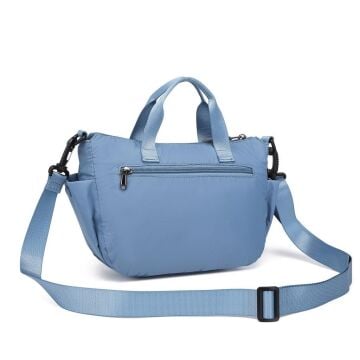Smart Bags Ekstra Hafif Kumaş Kadın Postacı Çantası 3136 J.Mavi