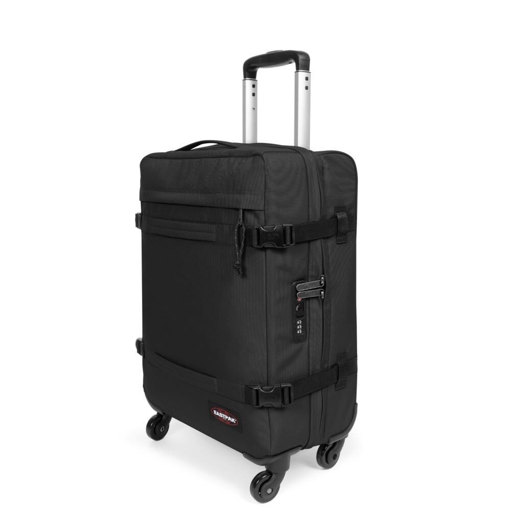 Eastpak Kabin Boy Transit'r 4 S Çekçekli 4 Tekerlekli Valiz Black
