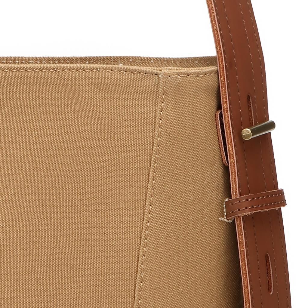 Kanvas Kumaş Kadın Omuz Çantası Smart Bags 1331 Camel