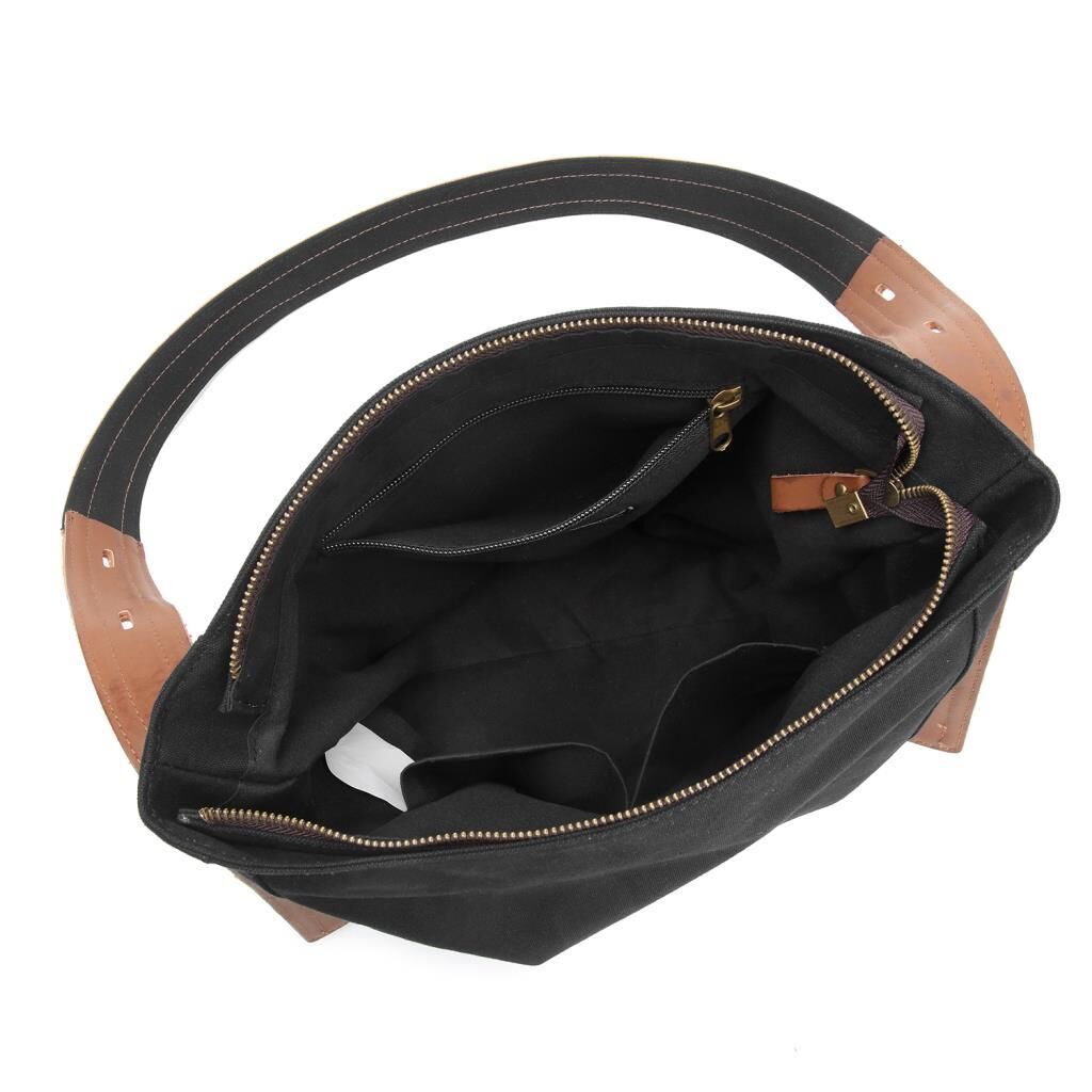 Kanvas Kumaş Kadın Omuz Çantası Smart Bags 1331 Camel