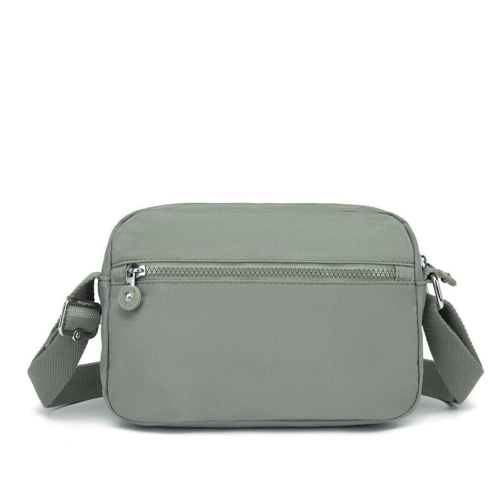 Smart Bags Postacı Kadın Çantası Krinkıl Kumaş 3166 Yeşil