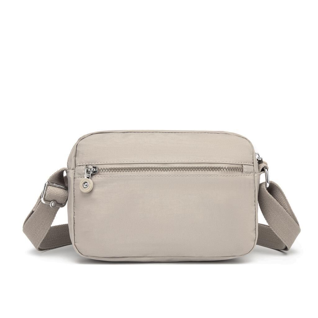 Smart Bags Postacı Kadın Çantası Krinkıl Kumaş 3166 A.Vizon