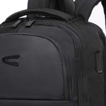 C-Active Laptop Gözlü Business Sırt Çantası Oxford Kumaş 8681 Siyah