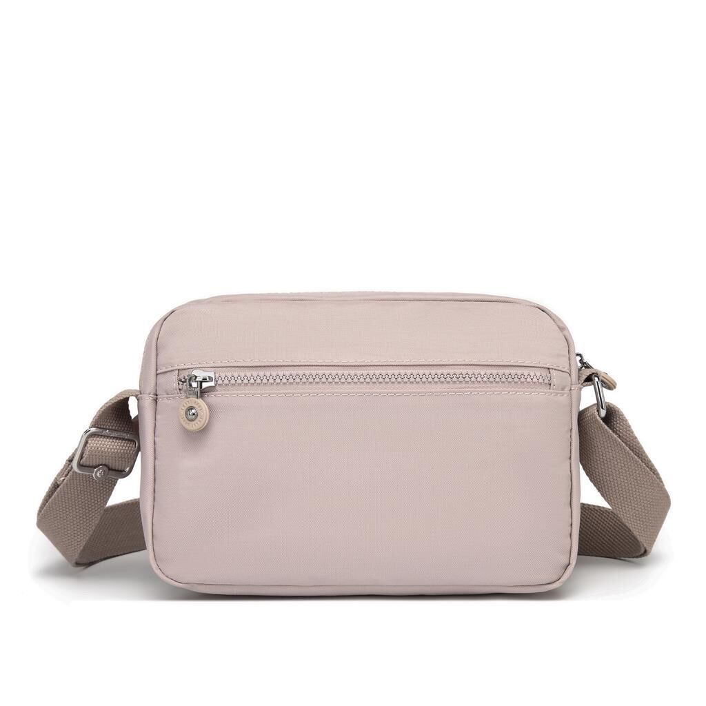 Smart Bags Postacı Kadın Çantası Krinkıl Kumaş 3166 Kum