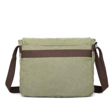 Askılı Postacı Tipi Dosya Çantası Kanvas Kumaş C Active 1317 29 Koyu Yeşil