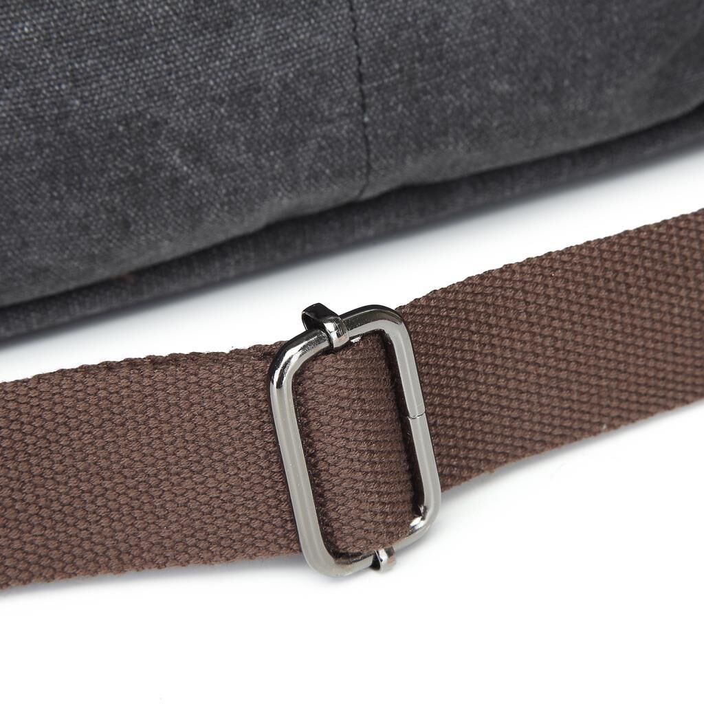 Askılı Postacı Tipi Dosya Çantası Kanvas Kumaş C Active 1317 29 Koyu Yeşil