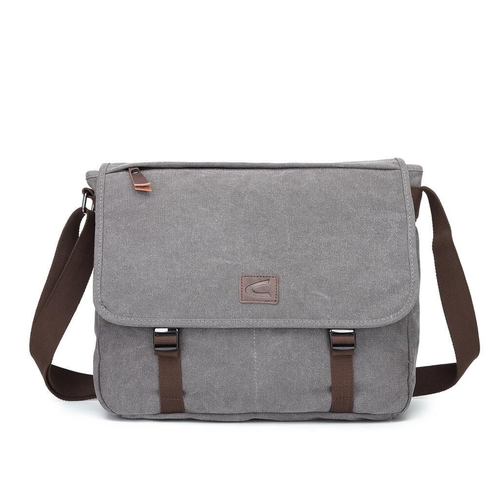 Askılı Postacı Tipi Dosya Çantası Kanvas Kumaş C Active 1317 78 Gri