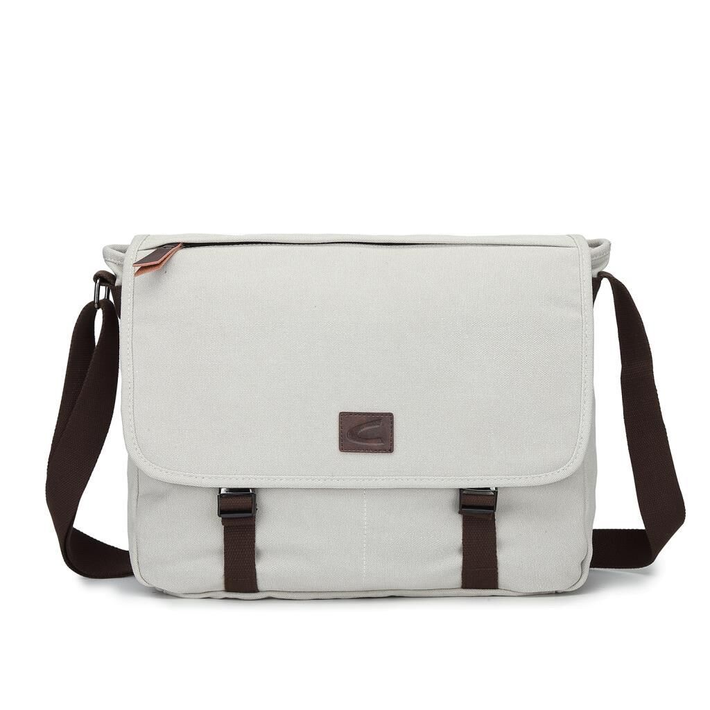 Askılı Postacı Tipi Dosya Çantası Kanvas Kumaş C Active 1317 Bej