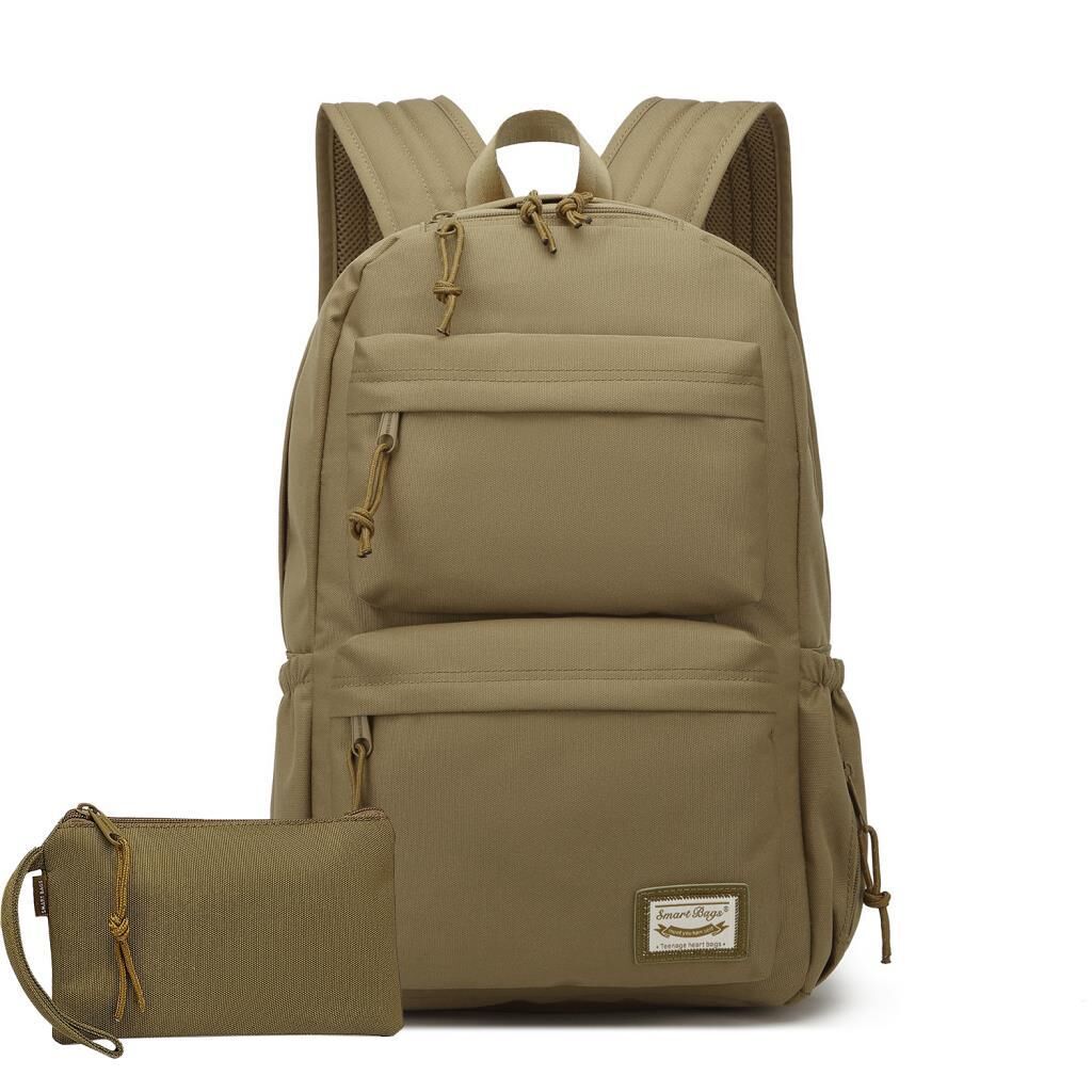 Smart Bags Sırt Çantası Okul Boyu Kalem Kutusu Hediyeli 3154 Camel