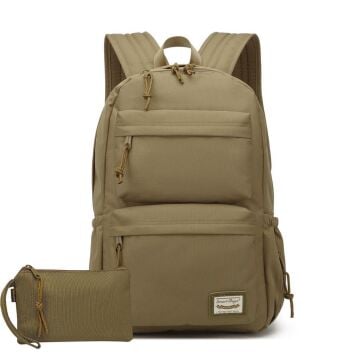 Smart Bags Sırt Çantası Okul Boyu Kalem Kutusu Hediyeli 3154 Camel