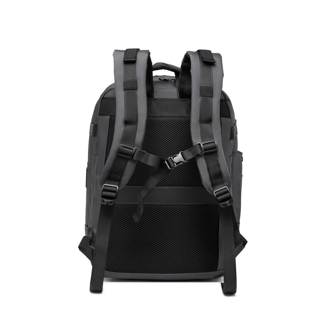 C-Active Laptop Gözlü Business Sırt Çantası Oxford Kumaş 8682 Gri