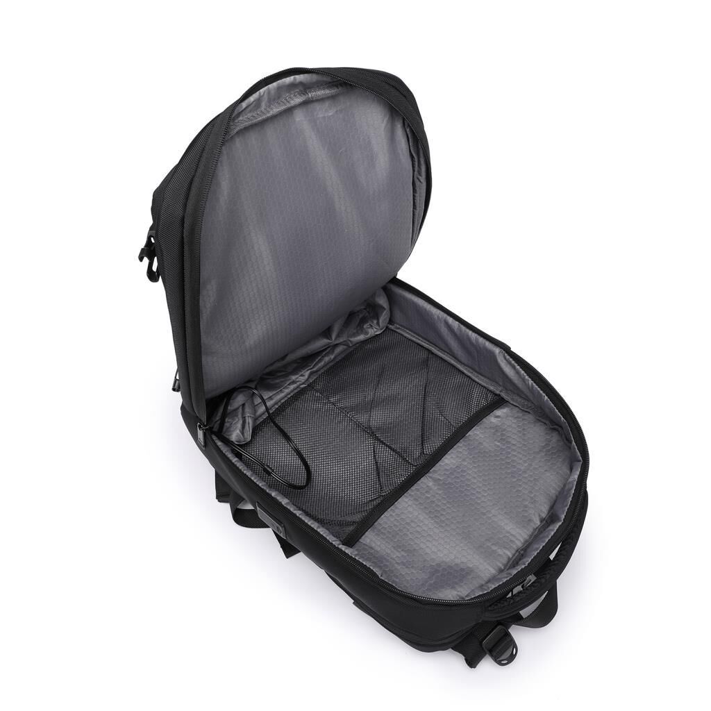 C-Active Laptop Gözlü Business Sırt Çantası Oxford Kumaş 8682 Gri