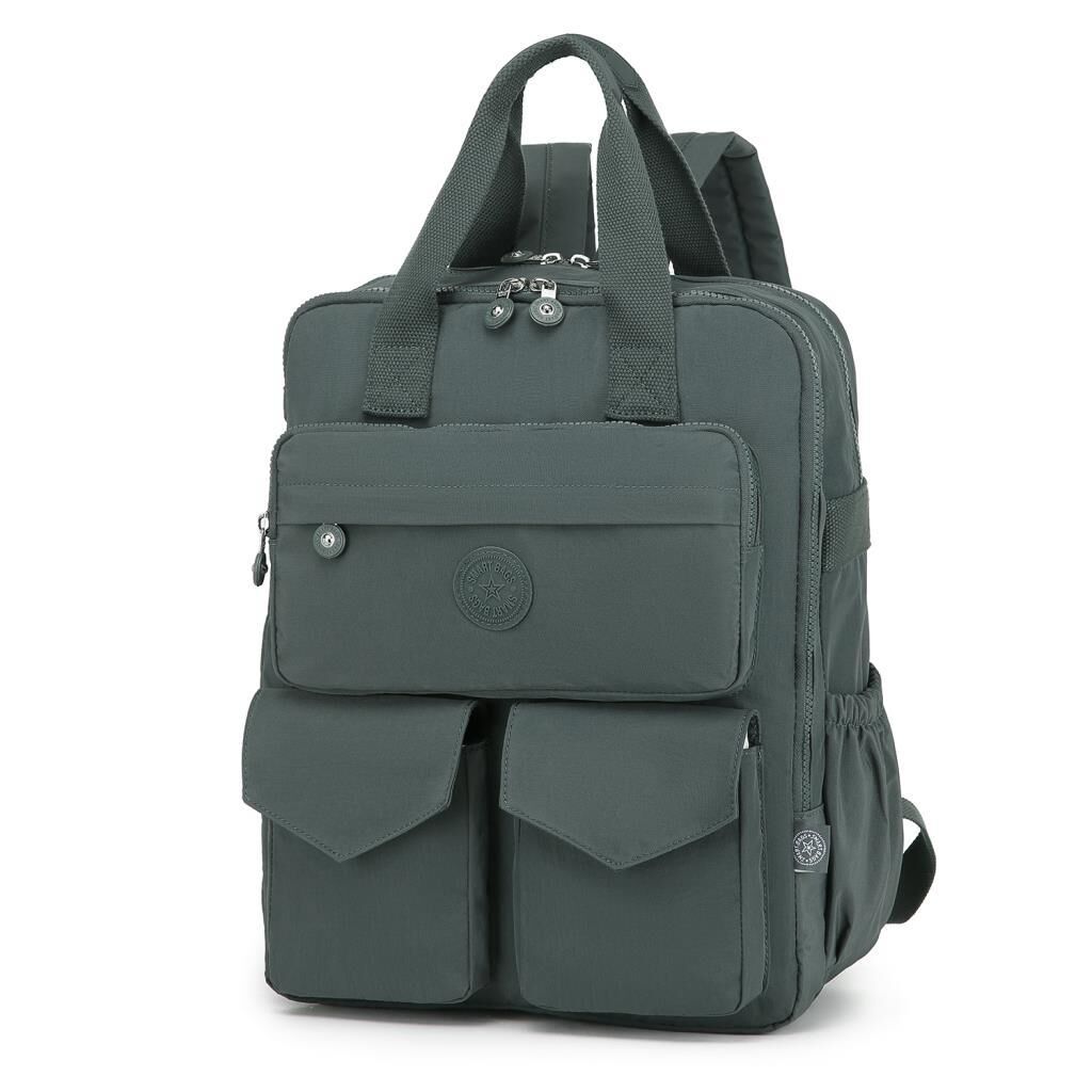 Büyük Boy Krinkıl Kumaş Sırt Çantası Smart Bags 1175