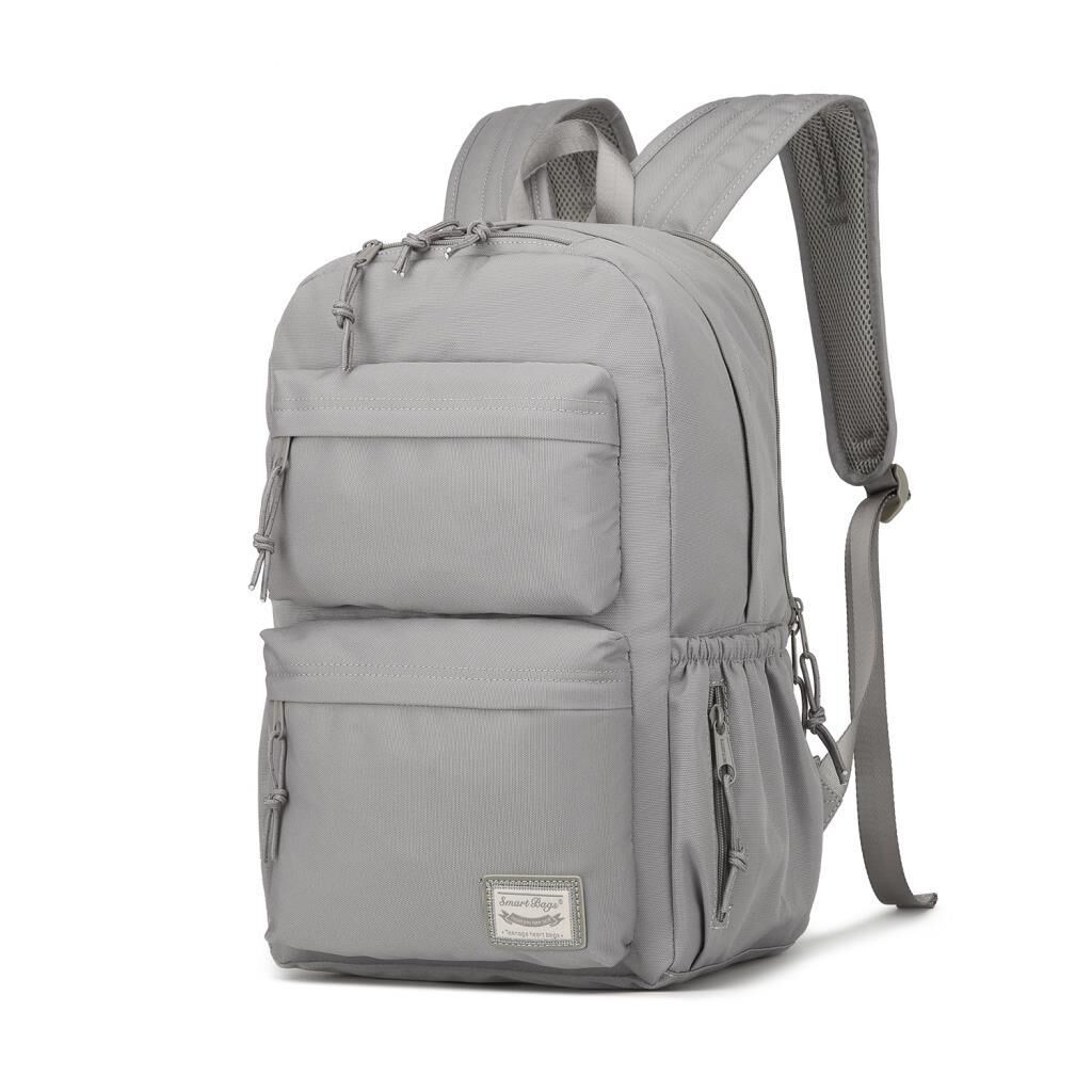 Smart Bags Sırt Çantası Okul Boyu Kalem Kutusu Hediyeli 3154 Vizon