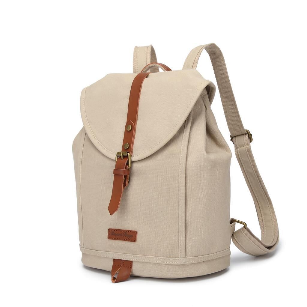 Kanvas Kumaş Kadın Sırt Çantası Smart Bags 1335