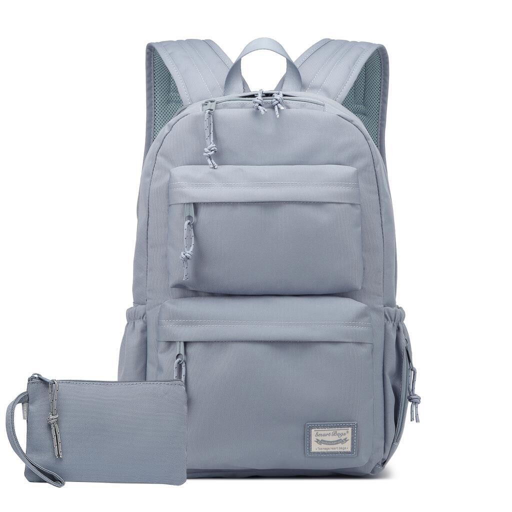 Smart Bags Sırt Çantası Okul Boyu Kalem Kutusu Hediyeli 3154 Buz Mavi